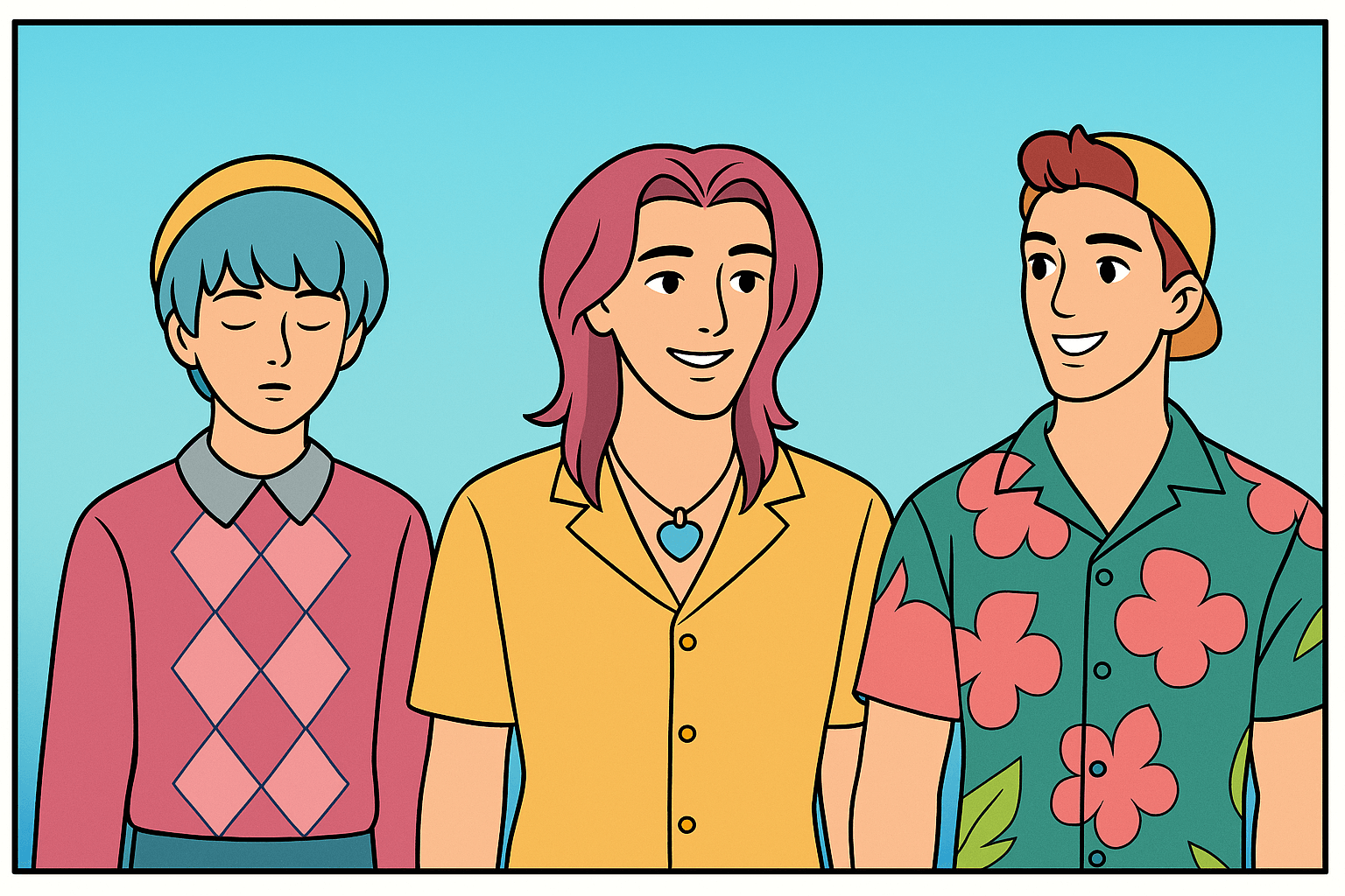 Baby Saja with Romance and Abby colored inspiration 1