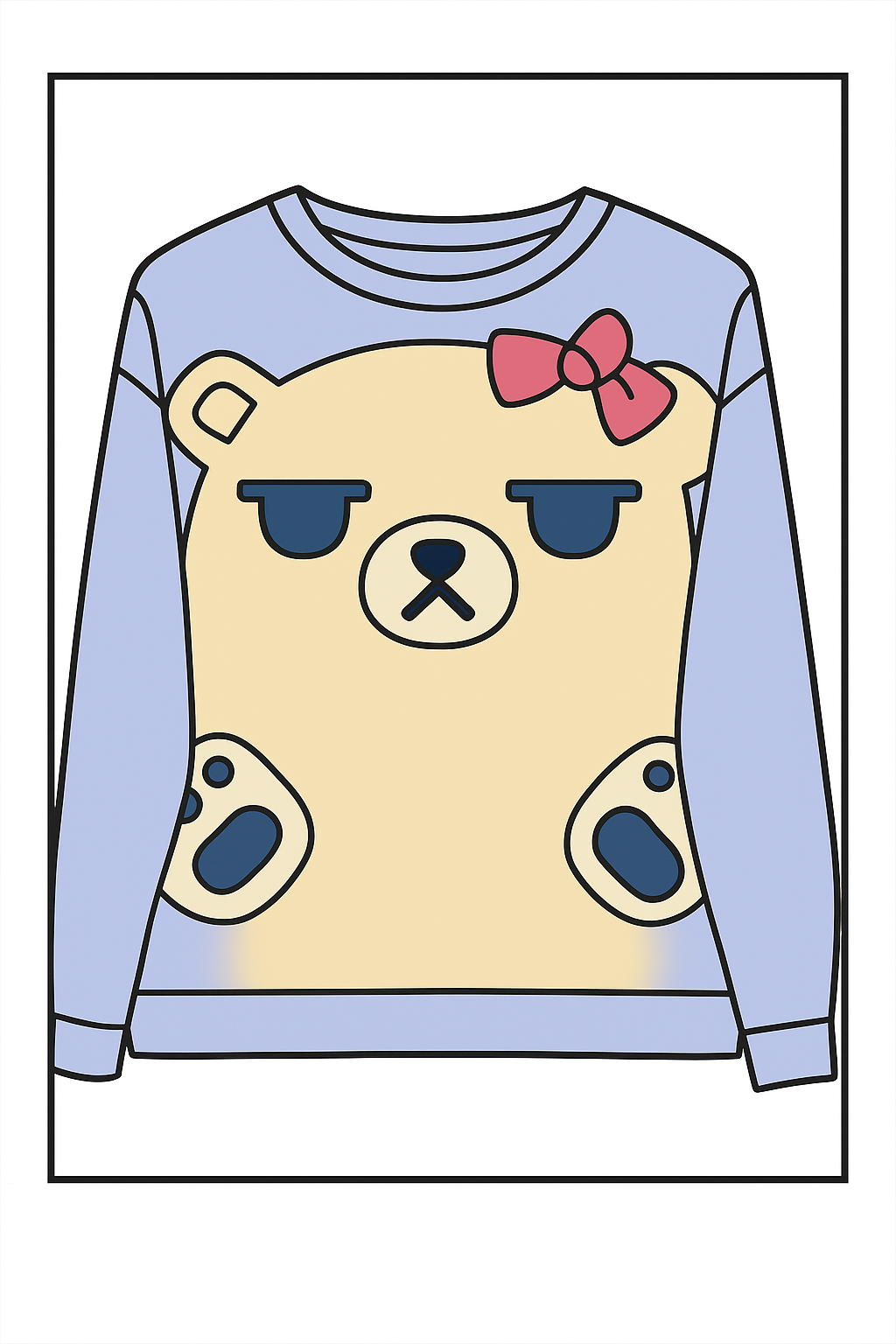 Teddy Bear Sweater colored inspiration 1