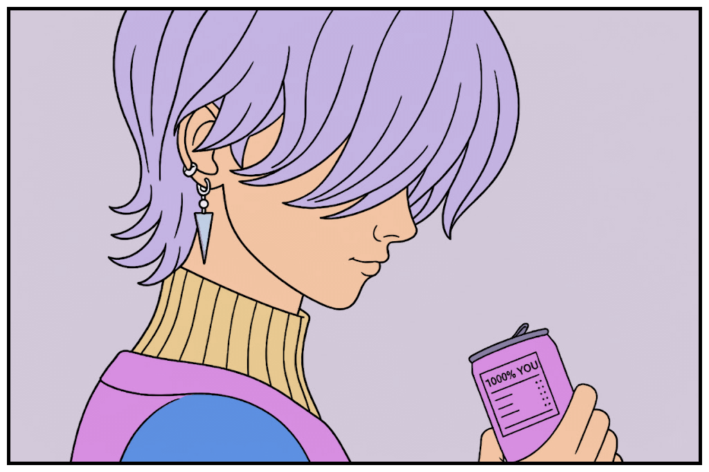 Saja Boys Mystery Soda Pop Coloring Page colored inspiration 1