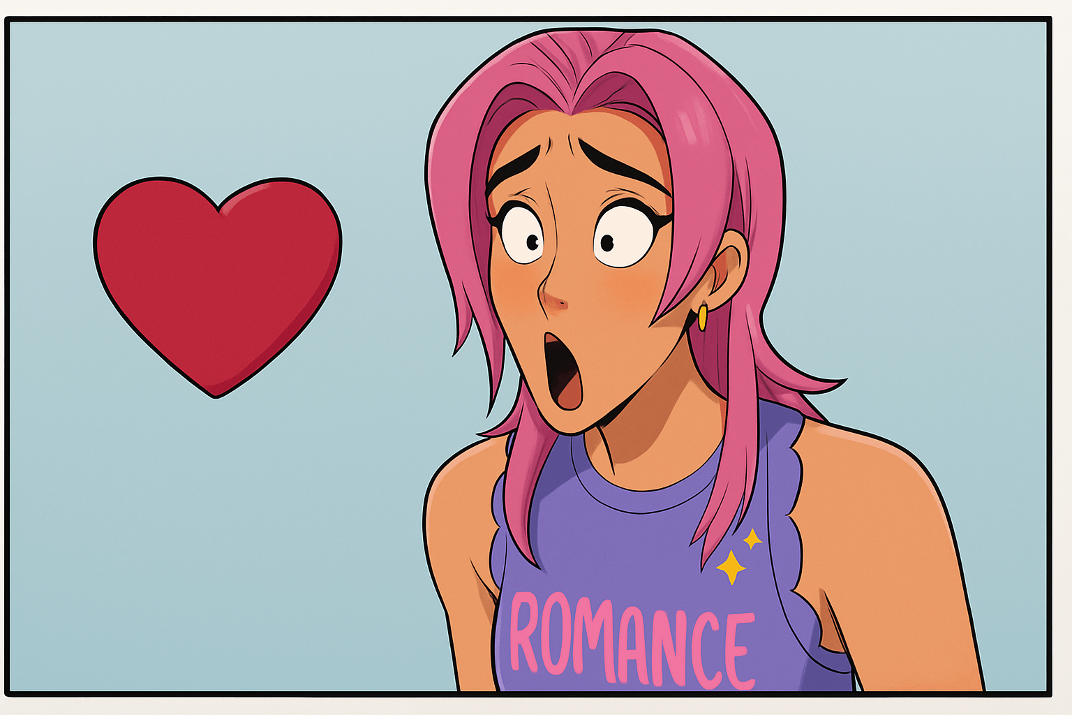 Romance Saja Spicy Challenge colored inspiration 1