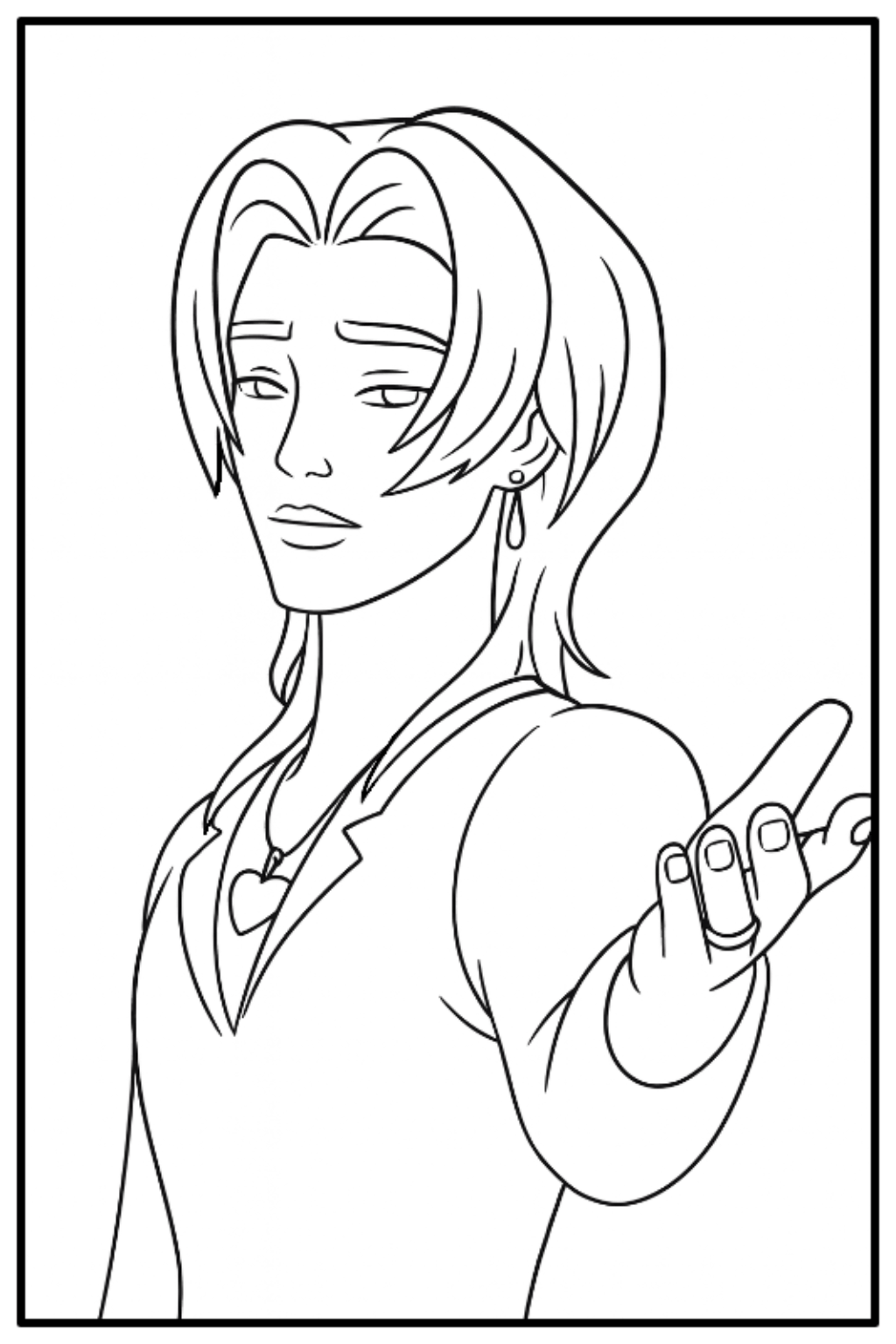 Romance on Soda Pop Stage Coloring Sheet - Free printable KPop Demon Hunters coloring page