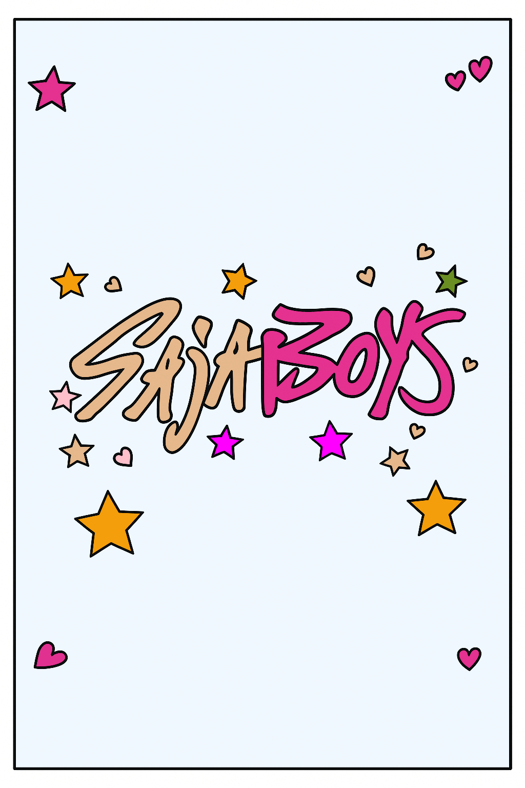 Saja Boys Logo colored inspiration 1